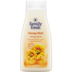 Крем гель для душа Family Fresh honey rich 500 мл