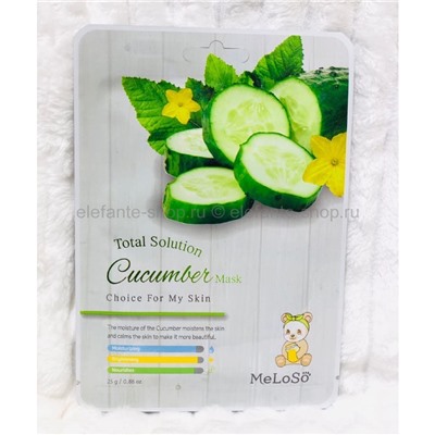 Тканевая маска MeLoSo Cucumber Mask (78)