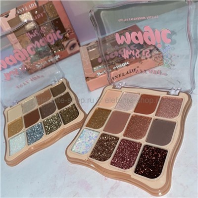 Палетки теней для век ANYLADY This Is Magic Eyeshadow Palette 12 colors 2 ШТУКИ (52)