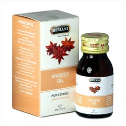 Масло Аниса - Hemani Aniseed oil, 30 мл,