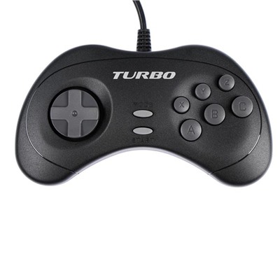 Игровая приставка Magistr Turbo Drive, 16-bit 222 игры, 2 геймпада