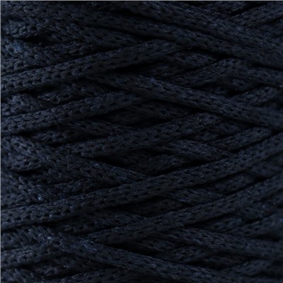 Шнур для вязания без сердечника 70% хлопок, 30% полиэстер ширина 3мм 100м/160±10гр (112)