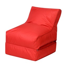Кресло-лежак, раскладной, цвет красный