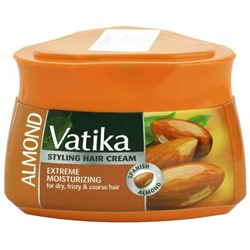 Крем для усиленного увлажнения и питания волос - Dabur Vatika Extreme Moisturizing Styling Hair Cream, 140 мл