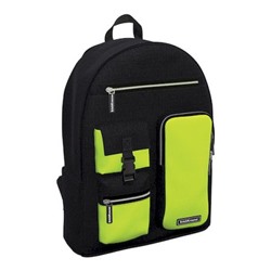 Рюкзак школьный "ActiveLine Cargo. Black&Yellow" 18L 44х30х17 см 60375 ErichKrause