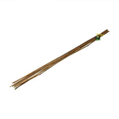 Колышек для подвязки растений, h = 120 см, d = 0,8-1 см, бамбук, Greengo