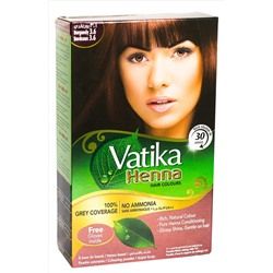 Хна для волос - цвет Бургунди - Vatika Burgundy henna , 6*10 гр