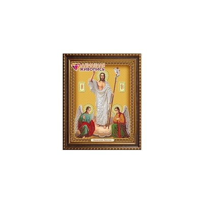 Картина стразами (набор) "Икона Воскресение Христово" АЖ-5050