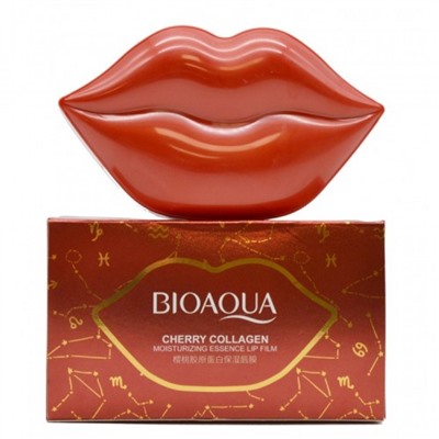 Патчи для губ Bioaqua Cherry Collagen Moisturizing Essence Lip Film