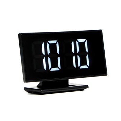 Часы-будильник электронные с календарем и термометром, 17 х 9 х 4 см, 3AAA, USB