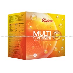 Balen Multi-C витамин (витамин C, цинк, инулин, витамин В2, чистый прополис, витамин D3)