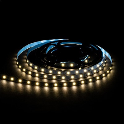 Светодиодная лента Apeyron 12В, SMD2835, 5 м, IP20, 4.8Вт/м, 60 LED/м, 4000К