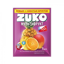 ZUKO Мультифрукт растворимый напиток 20г