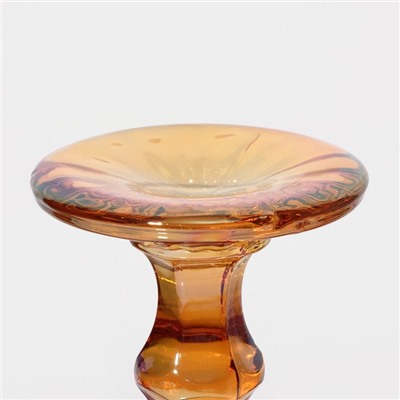 Бокал из стекла для шампанского Magistro «Ла-Манш», 160 мл, 7×20 см, цвет янтарный
