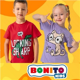 Bonito kids: детская одежда. Цены от 99 руб!