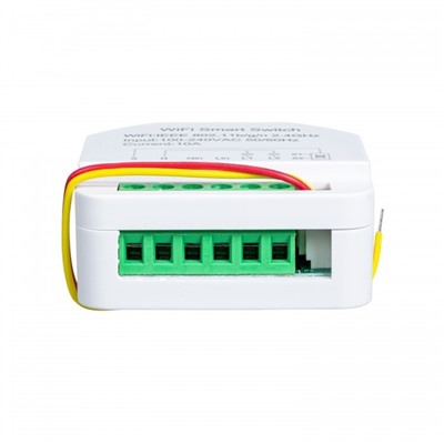 Умное мини реле Sibling Powerswitch-M2, Wi-Fi, 10A, 220В, двухканальное, белое