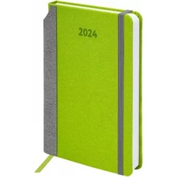 Ежедневник датированный на 2024 год Mosaic, зеленый, А5