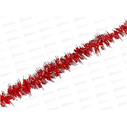 Мишура, 5см. х 2м., AL-13639 красный+белый *1200