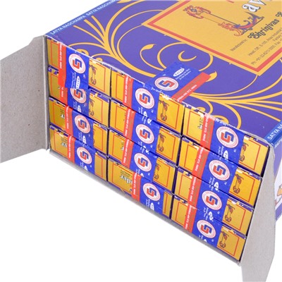 Satya-15-BL Блок благовоний Natural Lavander (Натуральная лаванда) 12 упаковок по 15 грамм