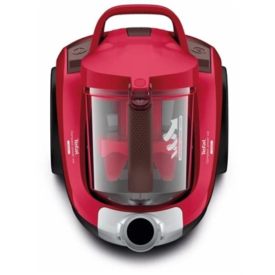 Пылесос Tefal TW4853EA, 550 Вт, 2.5 л, чёрный/красный