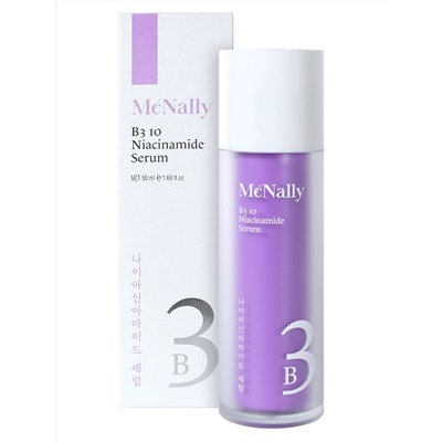 MCNALLY - СЫВОРОТКА ДЛЯ ЛИЦА С НИАЦИНАМИДОМ B3 10 NIACINAMIDE SERUM, 50 МЛ