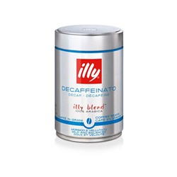 Кофе зерновой illy decaffeina  250 гр