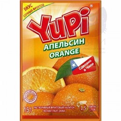 YUPI Апельсин растворимый напиток 12г
