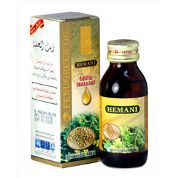 Масло Хельбы - Hemani Fenugreek Oil, 60 мл