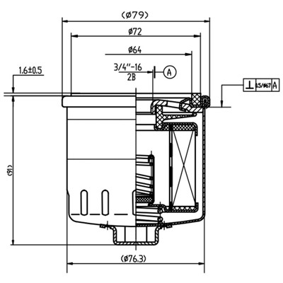 Фильтр масляный Totachi TC-1246