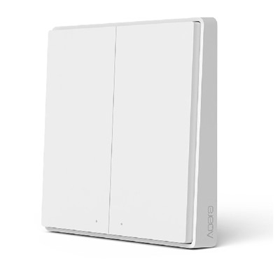 Выключатель беспроводной Xiaomi Aqara Wall Wireless Switch Double Key D1 (WXKG07LM)