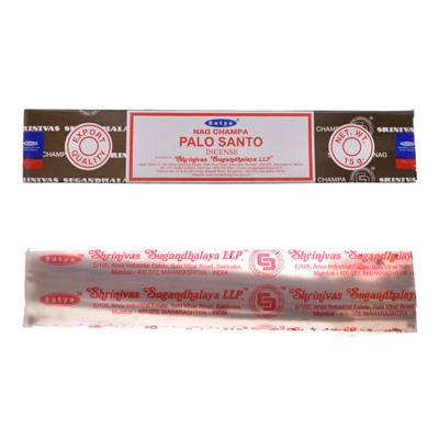 Satya-15-UP Аромапалочки Palo Santo (Пало Санто) 1 упаковка 15 грамм