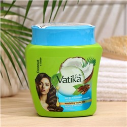 Маска для волос Dabur Vatika Naturals Volume & Thickness Coconut & Castor, 500 мл