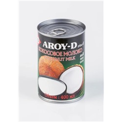 Молоко Кокосовое "Aroy-D" 70% ж/б (жирность-17-19%), Aroy-D, 400мл