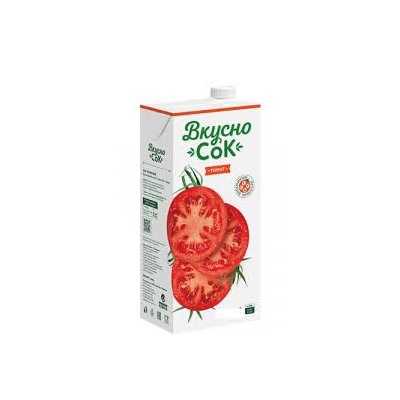 Сок ВКУСНОСОК 0,95л. *12  томатный с крышкой