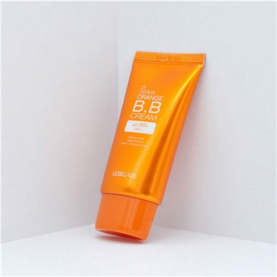 Lebelage BB-крем увлажняющий с экстрактом апельсина / Dr. Derma Orange B.B Cream Spf 50+ Pa+++, 30 мл