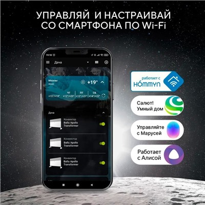 Конвектор Ballu Apollo digital INVERTER Black Infinity BEC/ATI-2503, 2,5 кВт, до 20 м.кв.