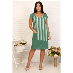 Платье 24221 (Зеленый)