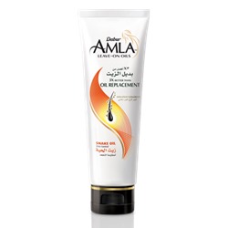 Крем-масло для секущихся и выпадающих волос - Dabur Amla Snake Cream Oil, 200 мл