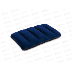Подушка флок 68672, 43х28х9см, синяя INTEX 359-109 г