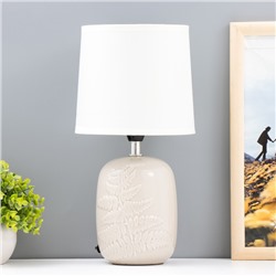 Настольная лампа "Ариззи" Е14 1х40Вт молочный 18х18х33 см RISALUX