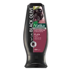 Кондиционер для укрепления и увлажнения темных волос - Dabur Vatika Black Olive, 200 мл