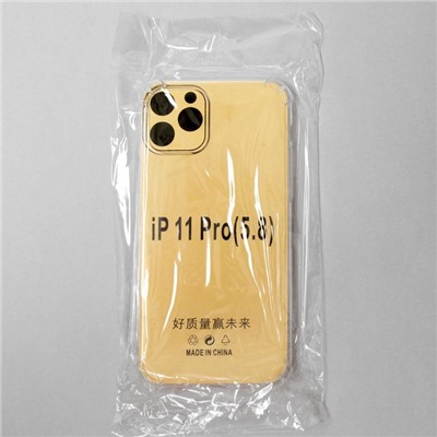 Чехол Luazon для iPhone 11 Pro, силиконовый, противоударный, прозрачный