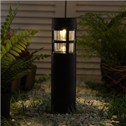 Садовый светильник «Старт» «Орион» на солнечной батарее, 7 × 39 × 7 см, свечение тёплое белое
