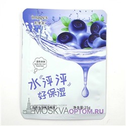 Тканевая маска для лица с черникой Images Blueberry