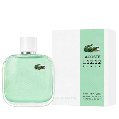 Туалетная вода Lacoste L.12.12 Blanc Eau Fraîche мужская