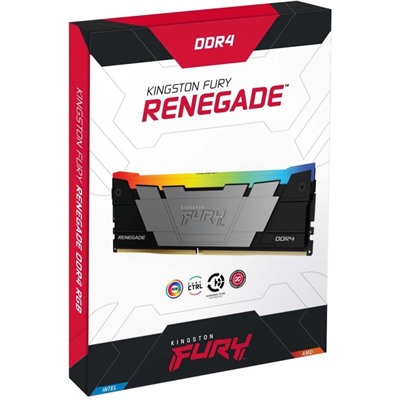 Память DDR4 4x8GB 3200MHz Kingston KF432C16RB2AK4/32 Fury Renegade RGB RTL Gaming PC4-25600   106501