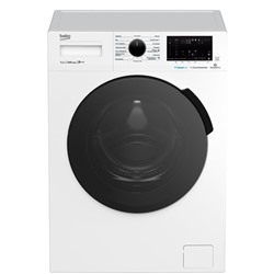 Стиральная машина Beko WSPE 6H616W, класс A++, 1200 об/мин, до 6.5 кг, бело/черная