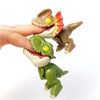 Finger Dinosaur фигурка Динозавр,кусающий палец в пакете (24шт в коробке) в ассортименте