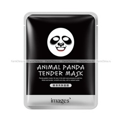 Маска Animal Panda BioAqua со смягчающими компонентами (с овсом и экстрактом чая)