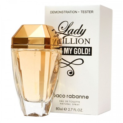 Paco Rabanne Lady Million Eau My Gold EDT тестер женский